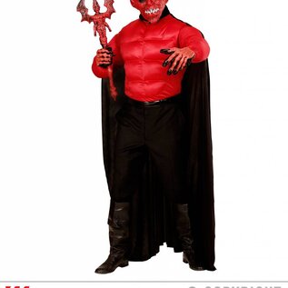 Halloween Duivels figuur met cape