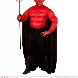 Halloween Duivels figuur met cape