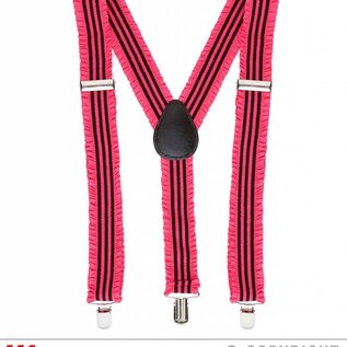 Nieuw2015-2016 Mooie bretels neon roze met ruche