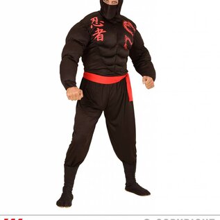 Nieuw2015-2016 Ninja spieren kostuum voor volwassenen