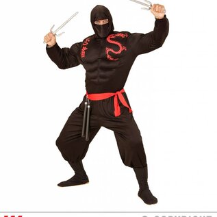 Nieuw2015-2016 Ninja spieren kostuum voor volwassenen