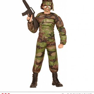Nieuw2015-2016 Gespierde soldatenpakken voor kinderen