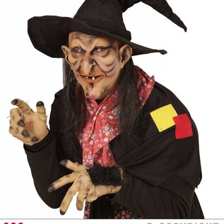 Halloween Halloween masker heks en butler