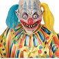 Halloween Clownsmasker psycho met haren