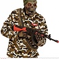 Halloween Zombiemasker soldaat
