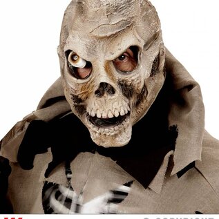 Halloween Griezelig zombie masker met een oog voor kinderen