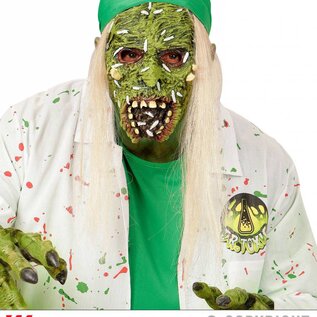 Halloween Zombie masker kinderen toxic
