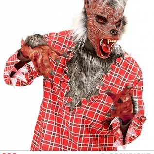 Halloween Masker weerwolf voor Halloween