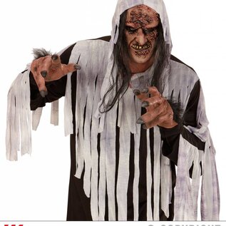 Halloween Masker voor zombies met een rottend gezicht