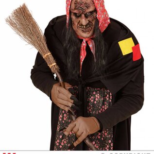 Halloween Masker voor zombies met een rottend gezicht