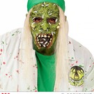Halloween Zombiemasker toxic met haar