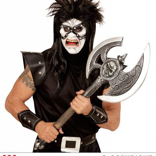 Halloween Masker beul met haren