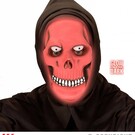 Halloween Grimreaper rood glow in the dark