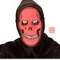 Halloween Rood oplichtend magere hein masker