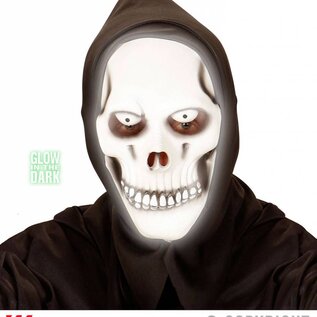 Halloween Masker Magere Hein oplichtend in het donker