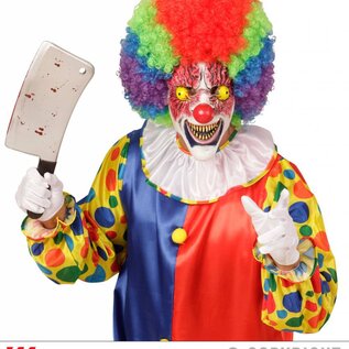 Halloween Killerclown masker voor volwassenen