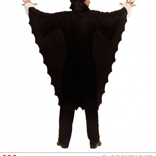 Halloween Vleermuis cape voor dames en heren