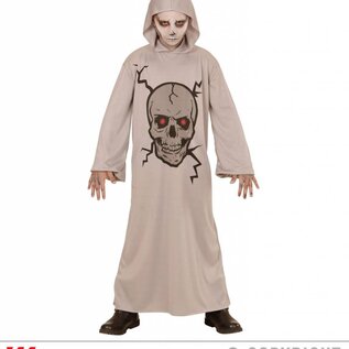 Halloween Grimreaper kostuum schedel voor kinderen