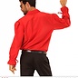 Nieuw2015-2016 Herenblouse in rood met ruches