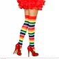 Nieuw2015-2016 Kniekousen in regenboogkleuren voor dames