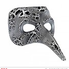 Nieuw2015-2016 Snavelmasker Venetië met nerven