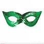 Nieuw2015-2016 Venetiaans oogmasker met groene pailletten