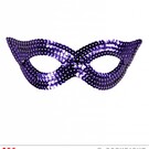 Nieuw2015-2016 Paars oogmasker pailletten