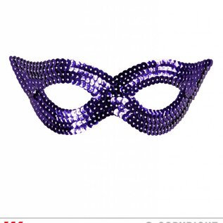 Nieuw2015-2016 Venetiaans oogmasker met paarse pailletten