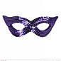 Nieuw2015-2016 Venetiaans oogmasker met paarse pailletten