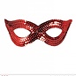 Nieuw2015-2016 Venetiaans oogmasker met rode pailletten