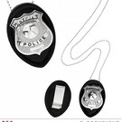Nieuw2015-2016 Politie badge met clip en ketting