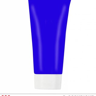 Nieuw2015-2016 Blauwe make-up op waterbasis in een 30 grams tube