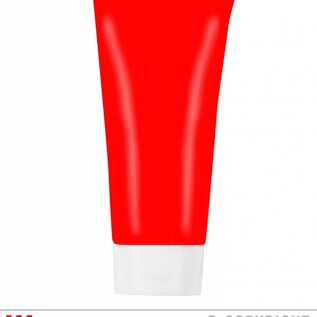 Nieuw2015-2016 Rode make-up op waterbasis in een 30 grams tube