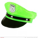 Nieuw2015-2016 Politiepet neon groen