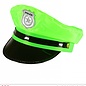 Nieuw2015-2016 Neon groene politiepet voor volwassenen