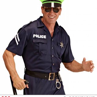 Nieuw2015-2016 Neon groene politiepet voor volwassenen