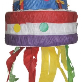 Originele pinata verjaardagstaart