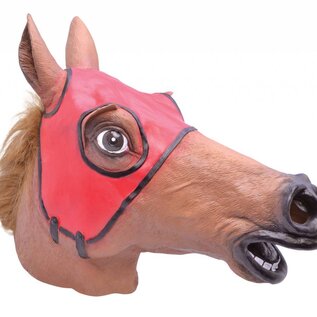 Latex renpaard masker