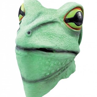 Latex kikker masker voor volwassenen