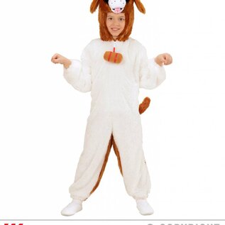 Pluche dieren kostuum hond voor kids