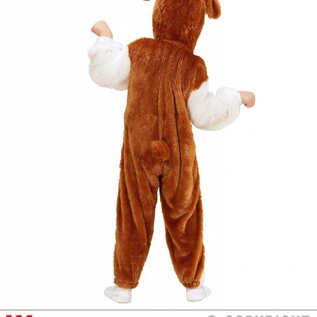 Pluche dieren kostuum hond voor kids