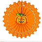 Pk 12 "PUMPKIN PAPER FAN" 50 cm