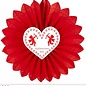 Pk 12 "ST. VALENTINE'S DAY PAPER FAN" 61 cm