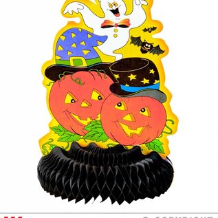 Pk 12 "HALLOWEEN HONEYCOMB CENTERPIECE" 28 cm