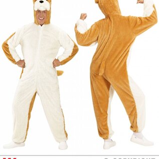 "PLUSH BULLDOG" (hooded jumpsuit with mask)