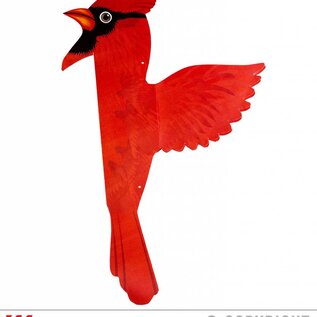 Pk 12 "HONEYCOMB RED CARDINAL" 42 cm