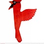 Pk 12 "HONEYCOMB RED CARDINAL" 42 cm