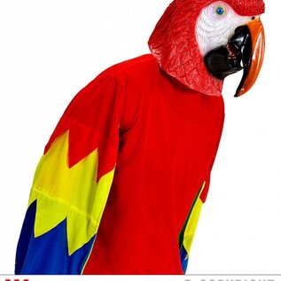 Pk  3 "PARROT FULL HEAD MASK"
