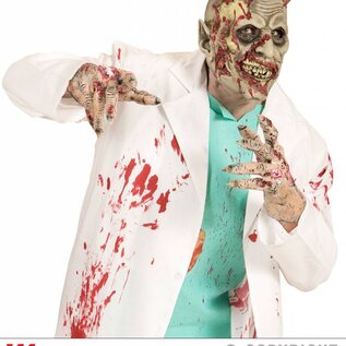 Pk  4 Pair of latex "ZOMBIE HANDS"
