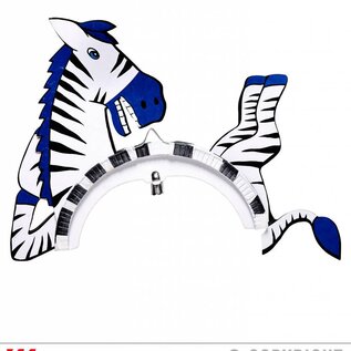 Pk 12 "ZEBRA LAMPION" 42 cm